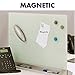 Quartet Glass Whiteboard Desktop Panel, Magnetic, 17
