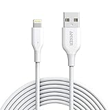 Anker PowerLine 10ft Lightning Cable, MFi Certified for iPhone XS / XS Max / XR / X / 8 / 8 Plus / 7 / 7 Plus / 6 /6 Plus / 5s / iPad, and More (White)