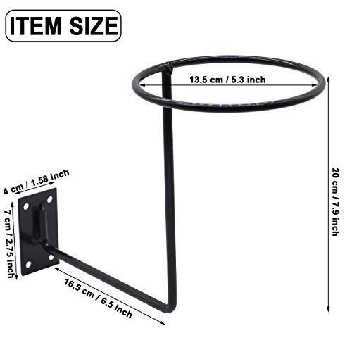 3 Pack Motorcycle Accessories Helmet Holder Helmet Hanger Rack Wall Mounted Hook for Coats, Hats, Caps - Thumbnail 3