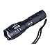 Hatori XML T6 LED Flashlight 5 Mode Zoomable Torch with Battery and Charger (Flashlight Kits)