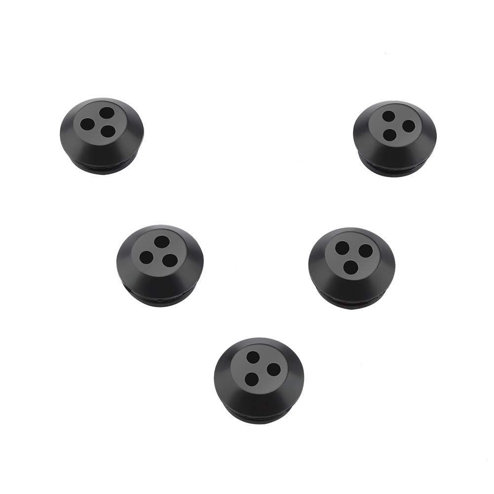 3-Hole Fuel Tank Grommet Replacement for Trimmer Lawnmower Echo and Other Models