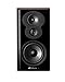 Polk Audio LSiM 703 Flagship Bookshelf Speaker | Dynamic Balance & PowerPort Technology | Bi-Wire & Bi-Amp | Single, Midnight Mahogany