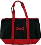 Trader Joe's Extra Large Red & Black Insulated Shopping Bag