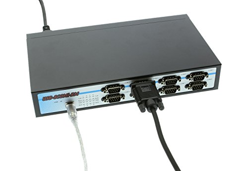 SerialGear 8 Port USB to Octal RS-232/422/485 Adapter