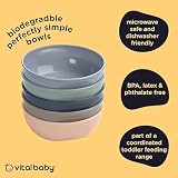 Vital Baby Nourish Bowls 5 Pack Stackable BPA-Free EarthSmart Microwave Safe view 4