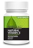 Food Science of Vermont Natural Vitamin-E 400 IU Softgels, 60 Count