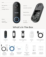 Reolink 5MP Wired Video Doorbell 2.4/5GHz WiFi 180° HD Chime Included No view 10