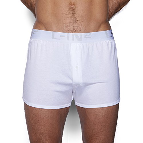 C-IN2 Men's Core Basic Runner Short, White, Small