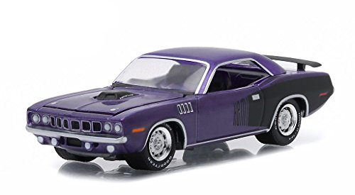 1971 Plymouth HEMI Cuda In Violet 1/64 by Greenlight 13140 D