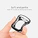 HOCO Case for Apple Watch 3 iWatch TPU Plated Plating Protective Bumper Cover Ultra-Thin Scratch-Resistant Flexible Slim Lightweight Cover for Series 2 Series 3 (42mm Silver)