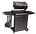 Camp Chef Patio Cart - Portable Storage Cart for Outdoor Cooking - With Side Shelves, Utensil Drawer, Propane Tank Storage & More - Top Measures 16″ x 25.5″