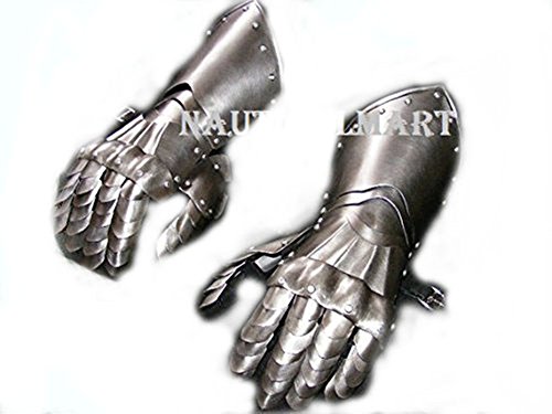 MEDIEVAL KNIGHT ARMOR GAUNTLETS - ARMOR COSTUME