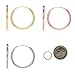 14K Yellow Gold 10mm Children's Endless Hoop Earrings - Baby Earrings