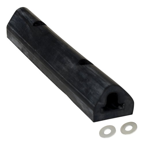 Vestil M-2-12 Rubber Extruded Bumper, 12" Length, 2" Width, 1-3/4" Depth