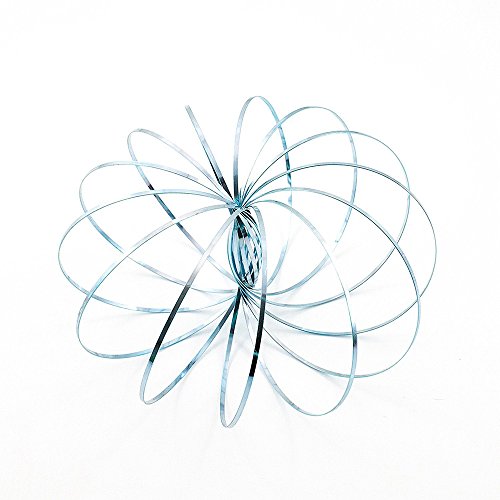 image for GZQ Fun Toys Flow Rings Kinetic Spring Toy Sculpture Ring Game Educati