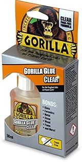 Gorilla Glue Clear 50ml - Crystal Clear, Water Resistant, Non-Expanding view 3