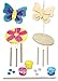 MasterPieces Works of Ahhh Mini Wind Chime Small Peggable Wood Paint Kit