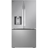 LG LRYXC2606S 25.5 Cu. Ft. Stainless Steel French Door Counter Depth Smart Refrigerator on Fridge.com