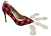 Scarlet Blister Blocker cushion(2 pairs): Lush Heel Grip Shoe Inserts to prevent blisters & enhance shoefit
