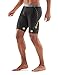 SKINS Men's DNAmic Men's Compression Half Tights/Shorts, black, Small