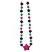 Silicone Chewable Necklace, Sensory Oral Motor Aide Star Rainbow Chewy Jewelry Teether Toys for Kids whith Autism ADHD Special Needs or Nursing Mom with Teething Baby - by Maberry (Purple)