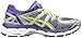 ASICS Women's Gel-Kayano 21 Running Shoe,Charcoal/Sharp Green/Purple,6.5 M US