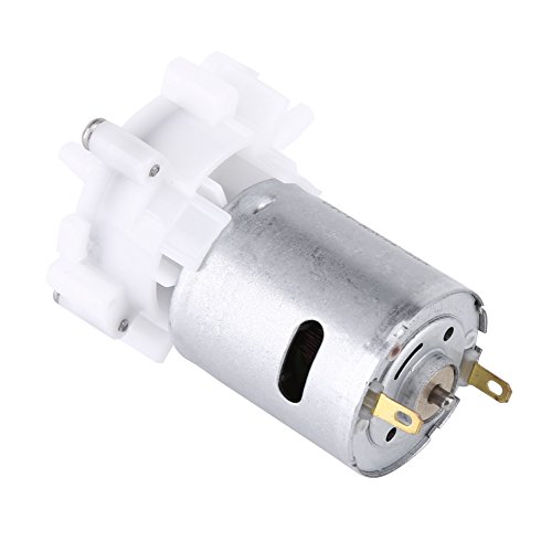 DC 3-12V Mini Self-priming Gear Pump Aquarium Water Micro Pumping Tool with RS-360SH Motor