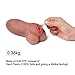 0.83lbs Man's Life-Size Torso Doll 3D Realistic TPE Silicone Doll Adult Toy Male Toy Safe Material, Super Soft 3D Real Cup Toy Man's Woman's Gift Couple Boyfriend's Husband Tan Skin