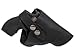 New Barsony Black Leather OWB Holster for Snub Nose 2