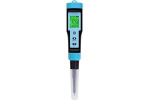 ciyeu Food PH Meter 0.00-14.00PH High Accuracy Temp PH Tester Sensor Acidity Analyzer for Meat Canning Cheese Dough Water A