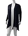 AMORE ALLFY Women's Extra Long Cardigan Navy Large