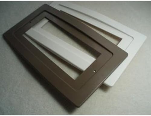 Airflow Breeze Register Booster Fan Adapter 6 X 10 12 Booster Fan Adapter Almond