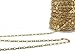 CleverDelights 4x6mm Cable Chain - Champagne Gold Color - 30 Feet