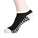 Womens Low Cut Thin Cotton Socks No Show 6 Pairs Casual Sock Black