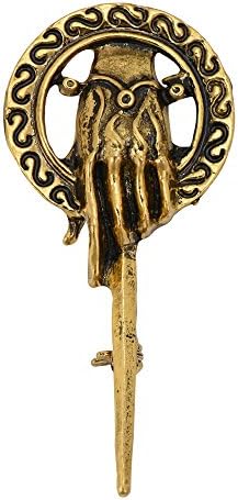 Shijun Game of Thrones Ned Stark Hand Of The King Pin Brooch Antique Gold Tone (gold)