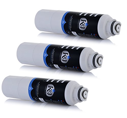 Samsung Compatible Refrigerator Water Filters for DA2900020B, RF263BEAESR, and RF28HMEDBSR - Samsung HAF-CIN/EXP and 46-9101 Compatible Refrigerator Water Filters, NSF 42 Certified (3 Pack)