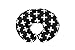 Premium Quality 2 Pack Nursing Pillow Covers by Mila Millie - Nordic Swiss Black & White Cross Unisex Design Slipcovers - 100% Cotton Hypoallergenic (Black & White)
