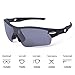 Polarized Sports Sunglasses Cycling Running Driving Fishing Golf Baseball Sunscreen Aviator GlassesTR90 Unbreakable Frame 100% UV protection Unisex