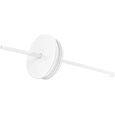 Simple Modern Tumbler Lid with Straw | Reusable Replacement ONLY Fits Simple Modern, S|M | Stainless Steel Classic, Journey, Scout Travel Coffee Mug Water Bottle | Classic Collection | Winter White