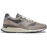 USA-Made 998 Grey Sneakers by New Balance