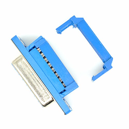 Willwin 10pcs D-SUB DB15 15 Pin Female IDC Type Crimp Connector for Flat Cable