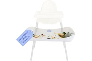 Catchy - Food and Mess Catcher - Compatible with IKEA Antilop High Chair - Food Catching Accessory for Highchairs - Baby & To