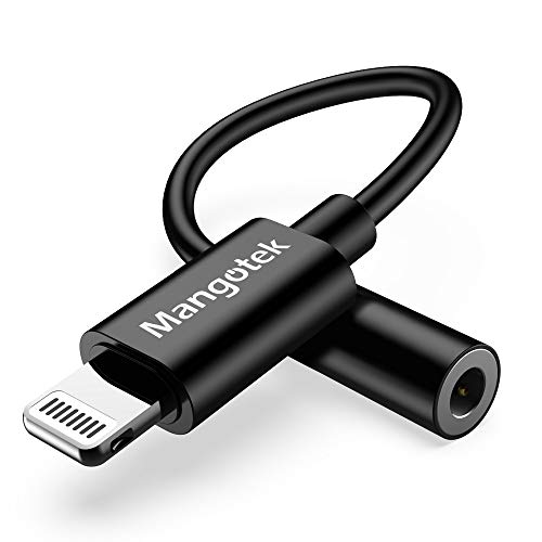 Mangotek Headphone Adapter for iPhone, Apple MFi Certified iPhone