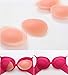 E-FAK Women Silicone Breast Enhancers (Chicken Fillets) Cleavage Waterproof Bra Push Up Pads for Bikini Swimsuit (Medium, Nude)