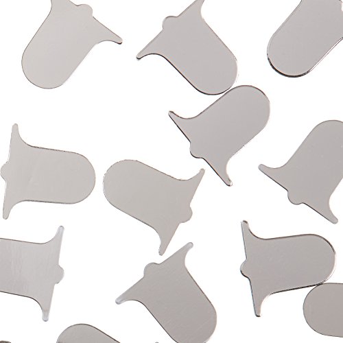 Fanci-Fetti Bells (silver) Party Accessory  (1 count) (1 Oz/Pkg)