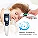 【New Version】Baby Thermometer Forehead and Ear, Dynasco Quick Reading Digital Infrared Temporal Thermometer [35 Readings Memory, Mute Optional] 3 LCD Backlights,Fever Thermometer for Infant Baby Adult
