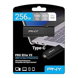 256GB PNY PRO Elite V3™ Type-C USB 3.2 Gen 2