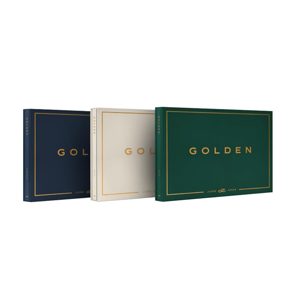 Photo 1 of [Set] BTS JUNGKOOK GOLDEN 1st Solo Album 3 Ver Set