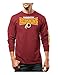 NFL Washington Redskins Men's Tackle Trap Program Long Sleeve Crew Neck Fleece Tee, X-Large, Dark Garnet
