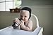 Bahar Bebe Ultra Soft Turkish 100% Cotton Knit Baby Bonnet Hat. (Baby Pilot Cap) (18-24 months, Black)
